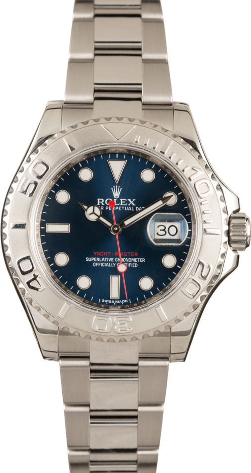 Pre-Owned Rolex Yacht-Master 116622 Blue Model