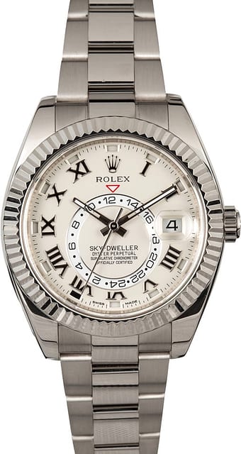 PreOwned Sky-Dweller Rolex 326939 White Gold