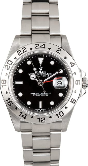 TT Rolex Explorer II Men's Stainless Steel Watch 16570 3
