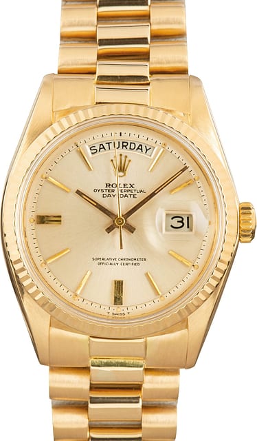Rolex Presidential Day-Date 1803 Pie-Pan Dial