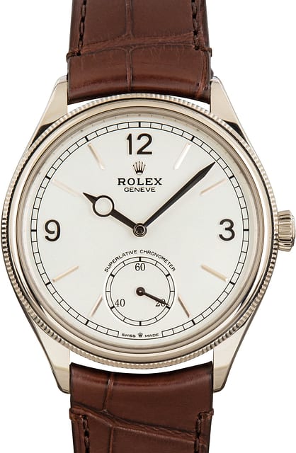 Pre-Owned Rolex 1908 ref 52509 18k White Gold
