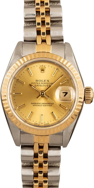 Ladies Rolex Datejust 69163 Jubilee