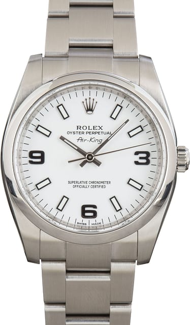 Rolex Air-King 114200 White