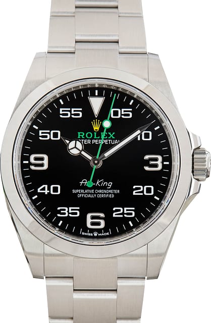 Rolex Air-King Ref 126900 Black Dial