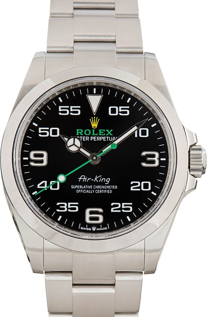 Used Rolex Air-King Ref 126900 Black