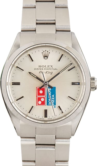 Rolex Air King 5500 Domino's Pizza Dial