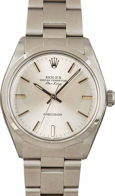 Rolex Air-King 5500 Smooth Bezel