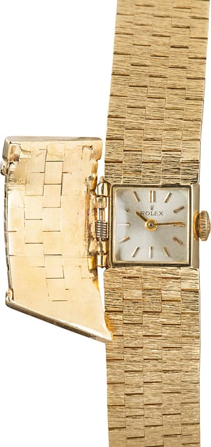 Vintage Rolex Yellow Gold Cocktail Hidden Dial