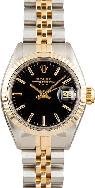 Ladies Rolex Date 6917 Two-Tone Jubilee
