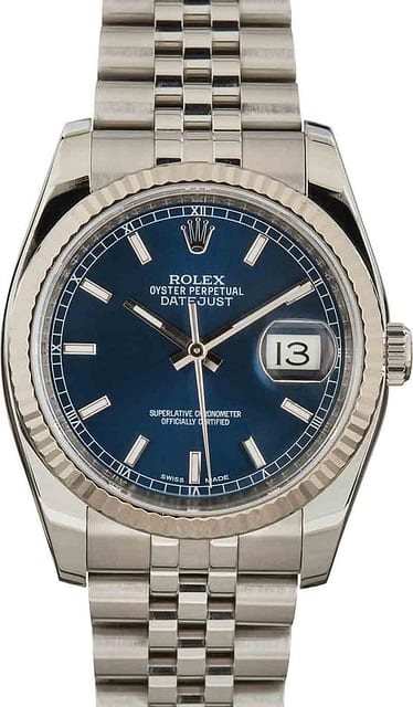 Rolex Datejust 116234 Blue 36mm
