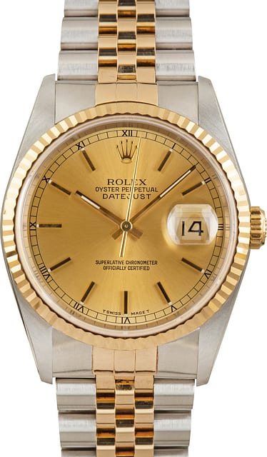 Used Rolex Datejust Jubilee 16233