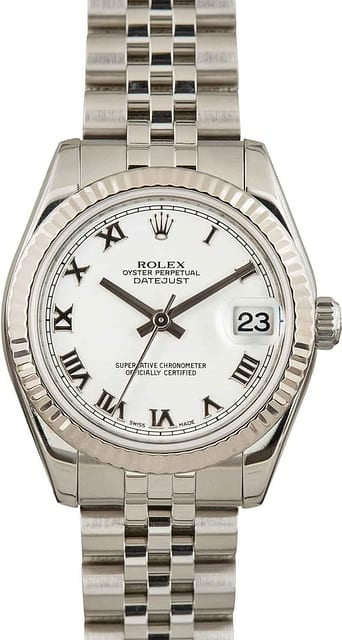 Rolex Datejust 178274 White Roman