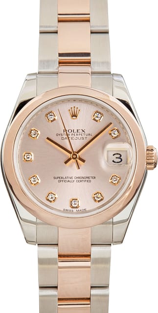 Rolex Datejust 31 Ref 178241 Steel & Everose Gold