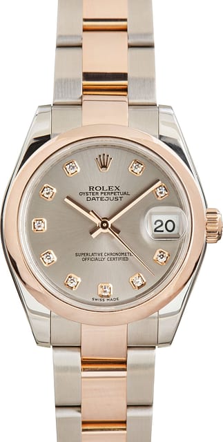 Rolex Datejust 31 Ref 178241 Diamond Dial