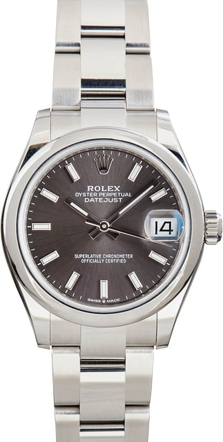 Pre-owned Rolex Datejust 278240 Stainless Steel