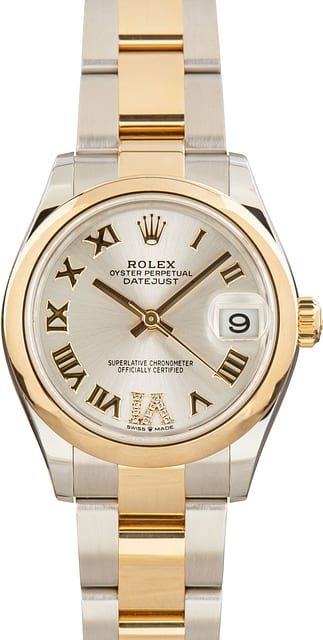 Rolex Datejust 278243 Silver Roman Dial