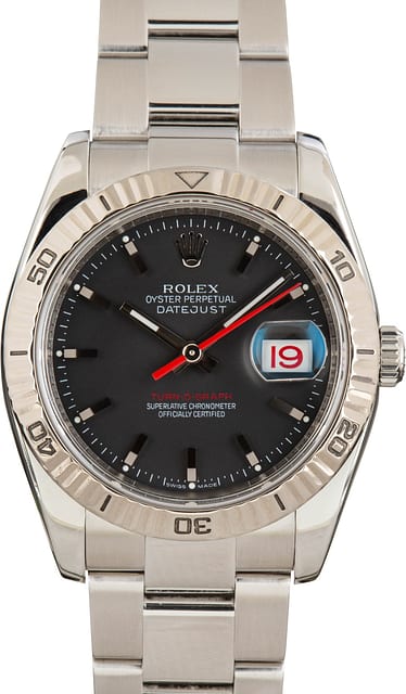 Rolex Datejust Thunderbird 116264 Black Dial