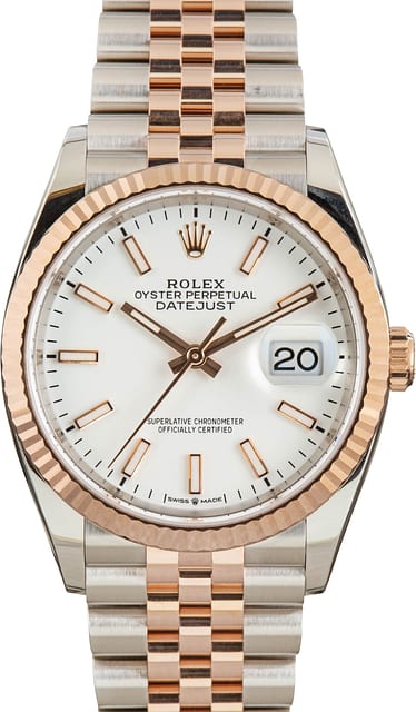 Rolex Datejust 126231 White Dial