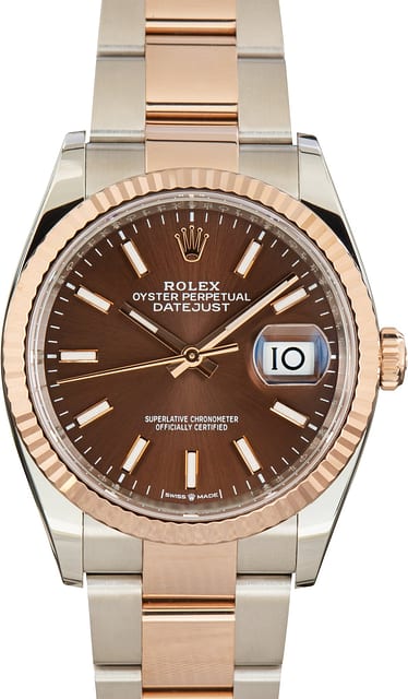 Pre-Owned Rolex Datejust Ref 126231 Chocolate Dial