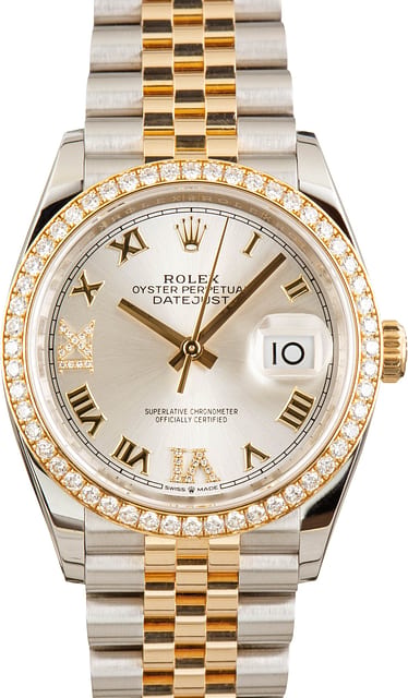Rolex Datejust 36 Ref 126283 Silver Dial