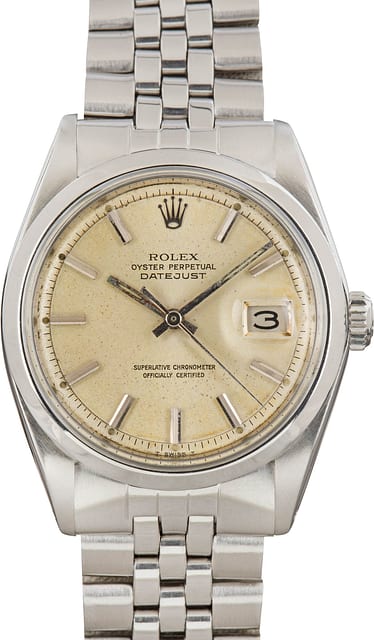 Rolex Datejust 36 Stainless Steel 1600