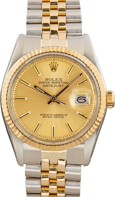 Rolex Datejust Ref 1601 Two-Tone