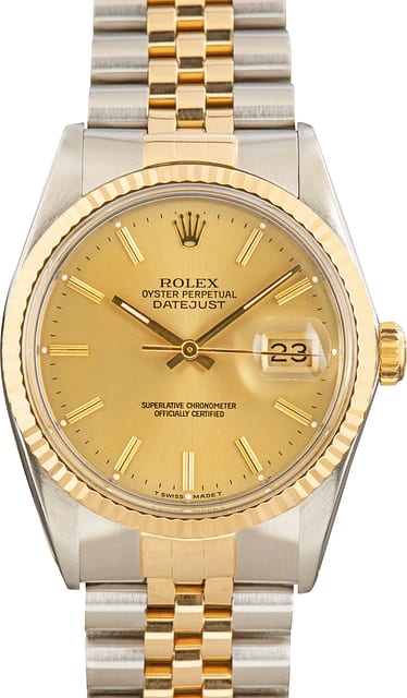 Rolex Datejust 16013 Champagne