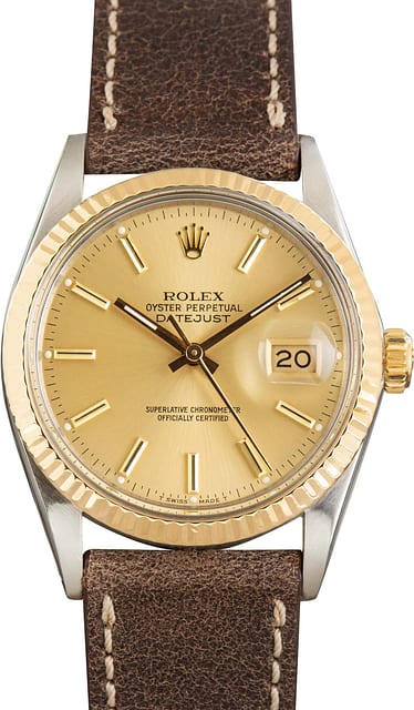 Used Rolex Datejust 36 Steel & Yellow Gold 16013