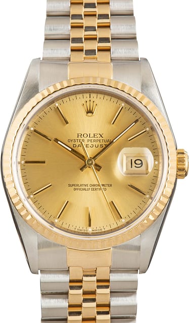 Used Rolex Datejust 36 16233 Steel & Yellow Gold