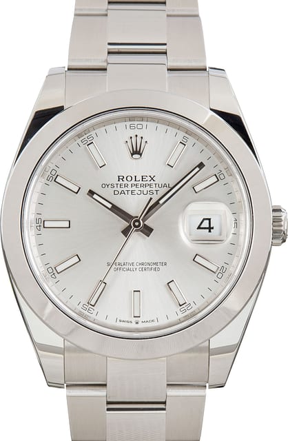 Rolex Datejust 41 Ref 126300 Steel