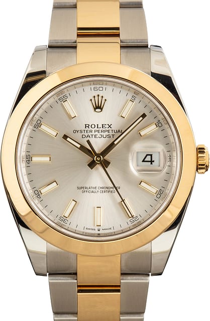 Rolex Datejust 41 Ref 126303 Silver Dial