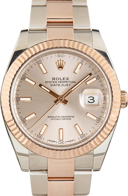 Rolex Datejust 41 ref 126331 Sundust Dial