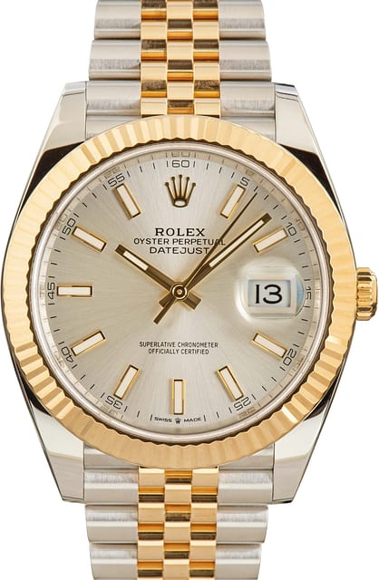 Rolex Datejust 41 126333 Silver Dial