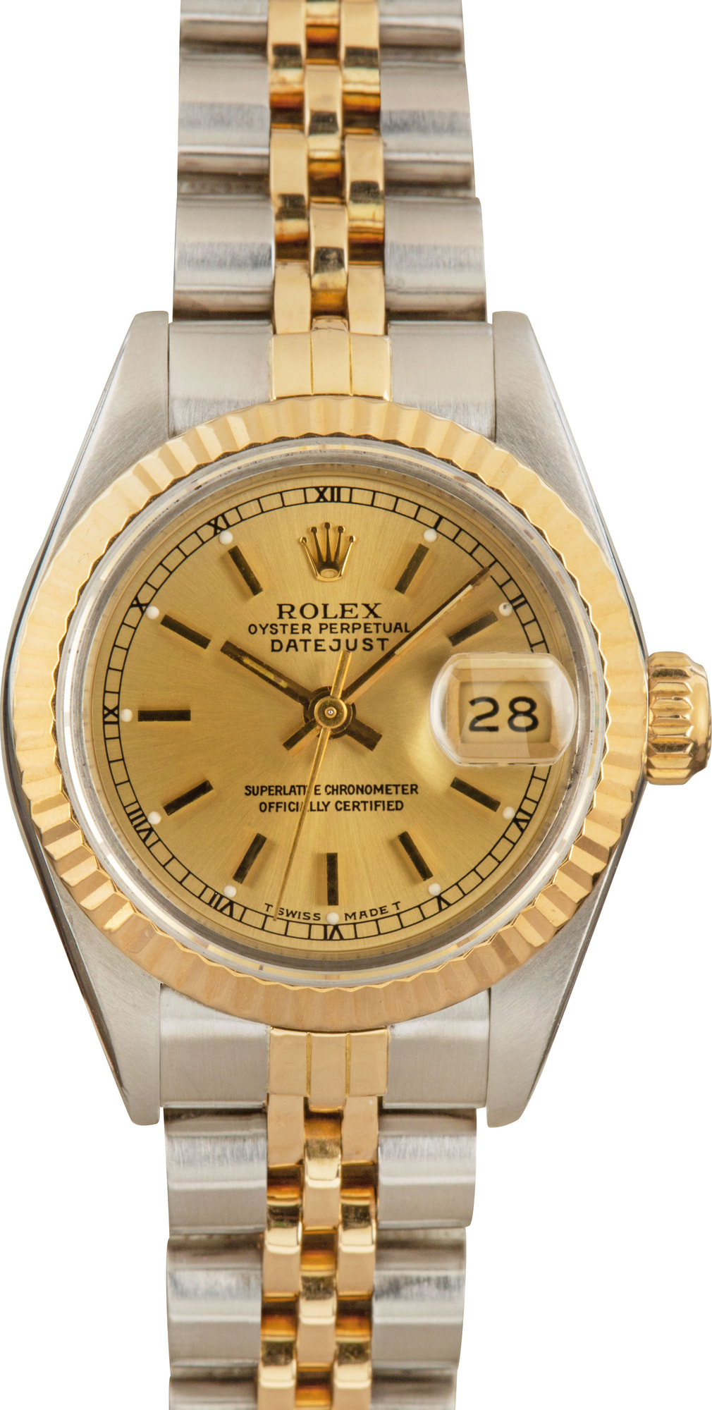 Rolex Datejust 69173 Steel & Gold
