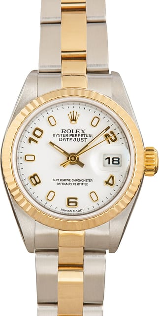 Ladies Rolex Datejust 79173 White