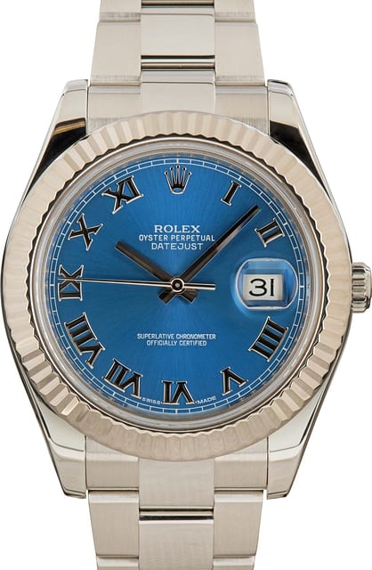 Rolex Datejust II 116334 Roman Dial