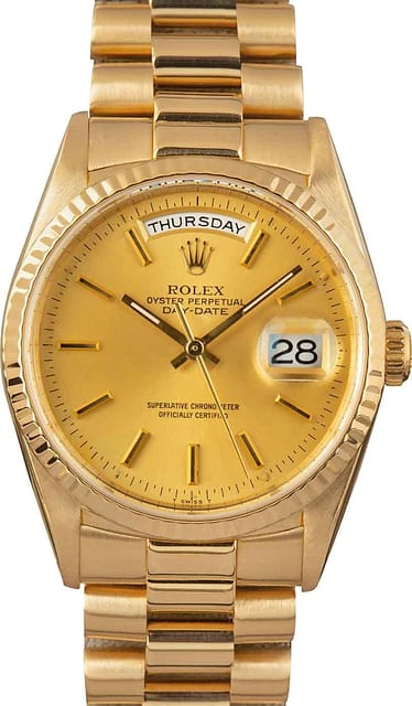 Mens Pre-owned Rolex President Day-Date 18238