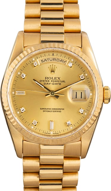 Rolex Day-Date President 18238 Champagne