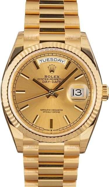 Rolex Day-Date 128238 18k Yellow Gold
