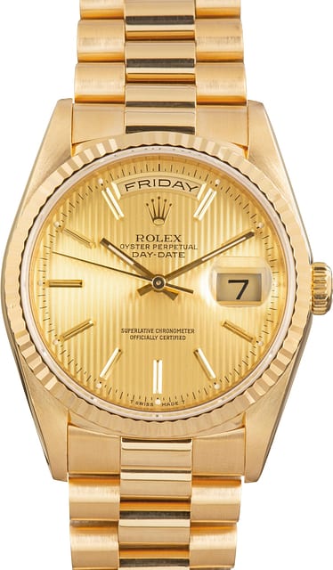 Rolex Day-Date Ref 18238 Tapestry Dial