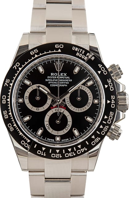 Rolex Daytona Cosmograph Ref 116500 Black Dial