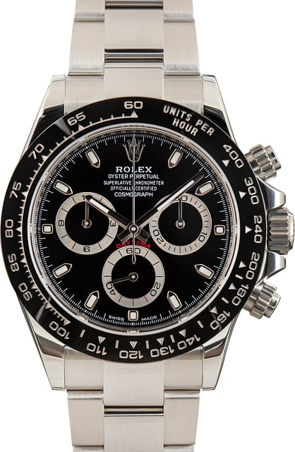 Used Rolex Daytona Cosmograph Ref 116500 Black Dial
