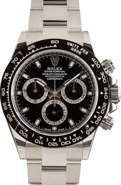 Pre-Owned Rolex Daytona Cosmograph 116500 Black Dial