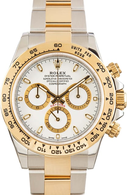 Rolex Daytona White Dial 116503 Steel & Gold