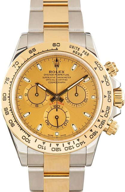 Pre-owned Rolex Cosmograph Daytona Ref 116503 Champagne Dial