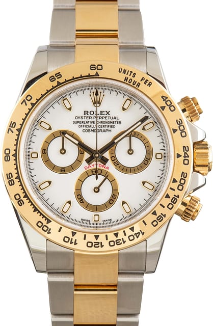 Pre-Owned Rolex Daytona 116503 White Chronograph Dial