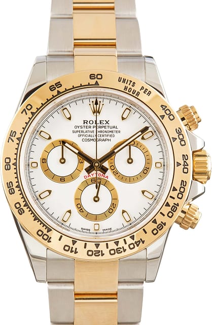 Used Rolex Daytona 116503 White Dial