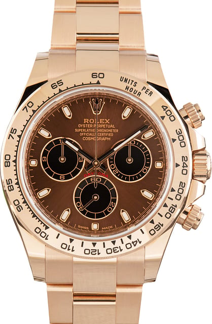 Pre-Owned Rolex Daytona Ref 116505 Chocolate Index Dial