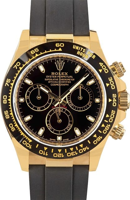 Used Rolex Daytona 116518 Black Chronograph Dial