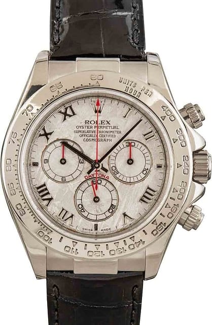 Pre Owned Rolex Daytona 116519 Meteorite Dial